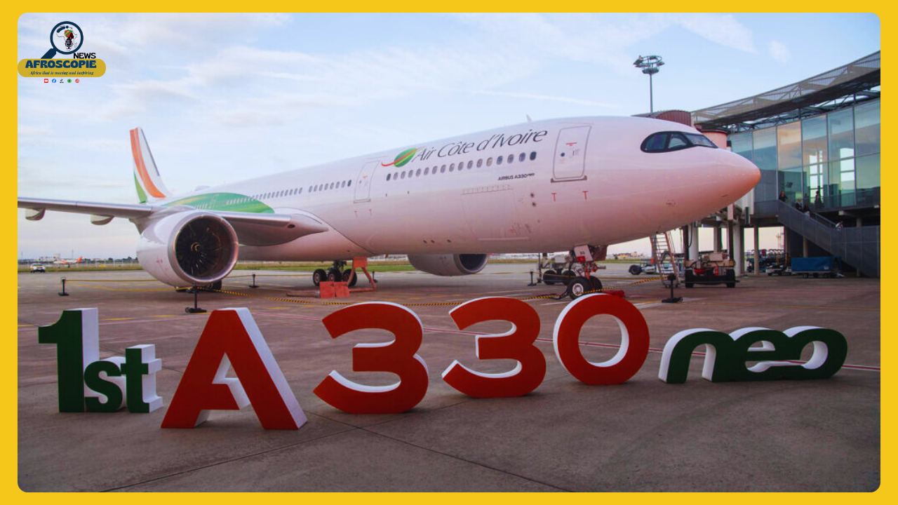 Air Côte d’Ivoire renforce sa flotte avec l’arrivée de son deuxième Airbus A330-900 NEO