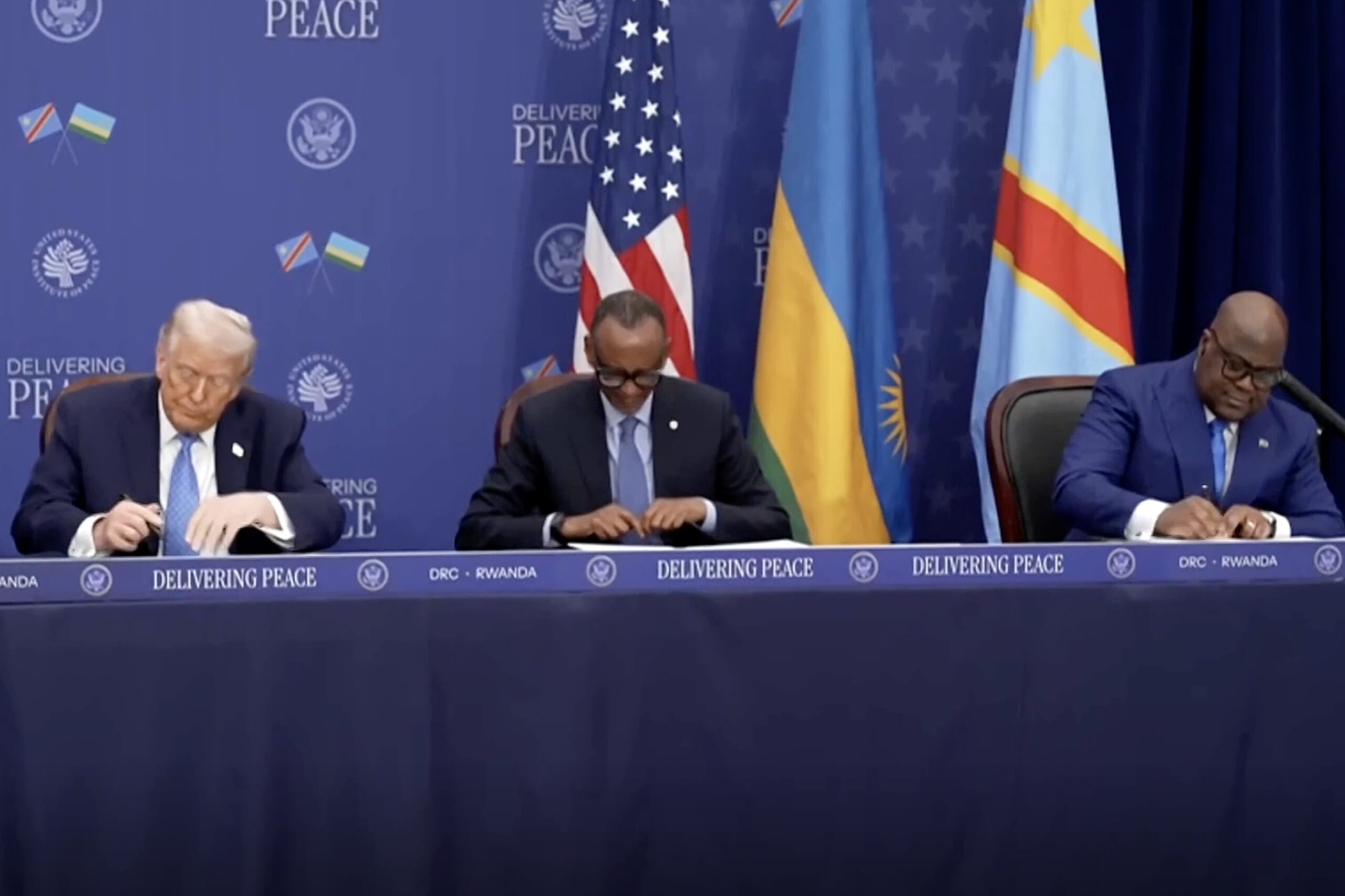 RDC : un accord de paix signé à Washington, un espoir fragile