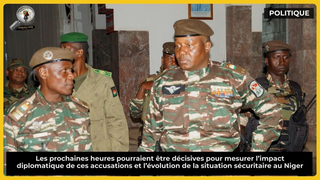 Niger | Après les explosions à Niamey, le général Tiani accuse la France, le Bénin et la Côte d’Ivoire et remercie ses partenaires russes