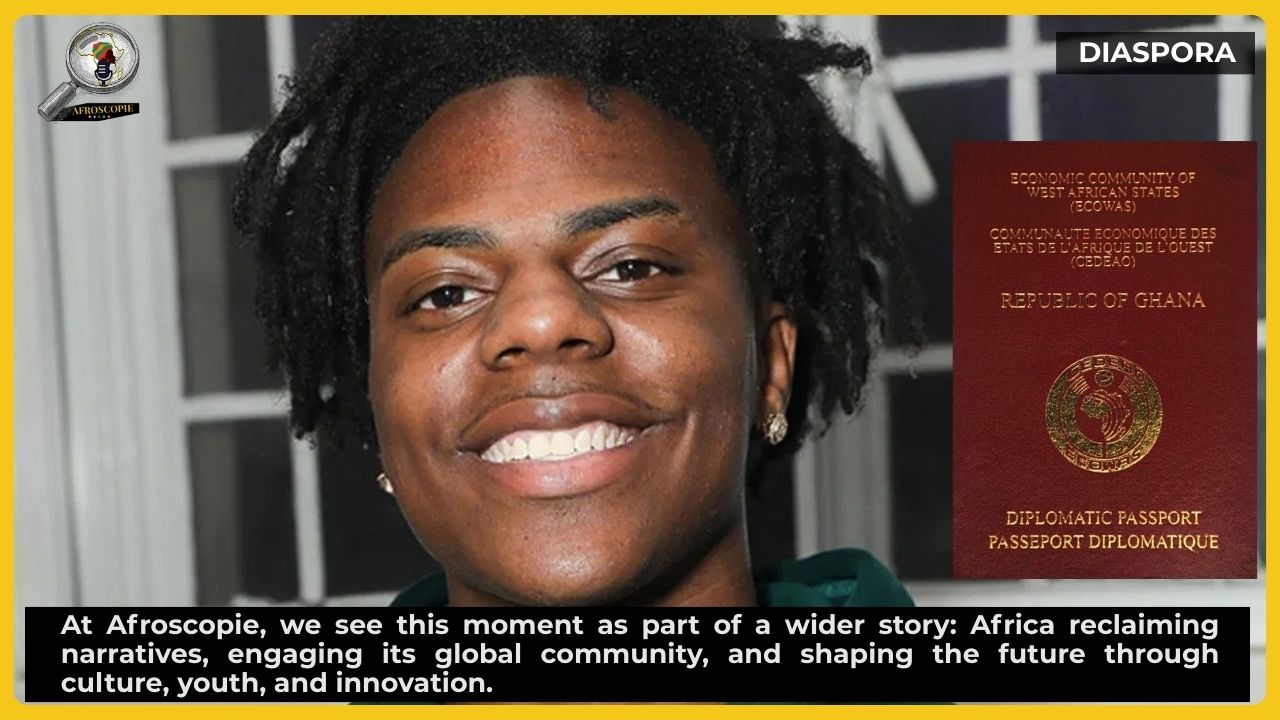 Ghana Grants Citizenship and Passport to American Streamer IShowSpeed