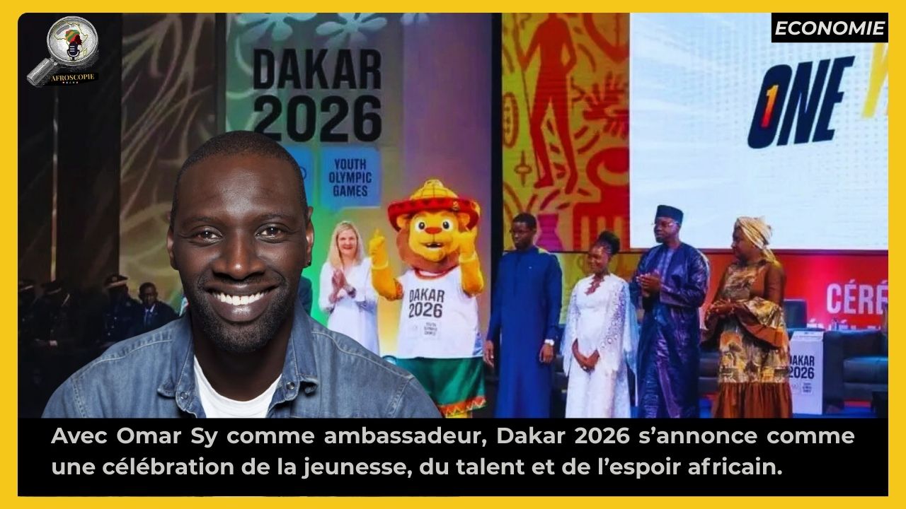 JOJ Dakar 2026 : Omar Sy nommé ambassadeur officiel de l’événement