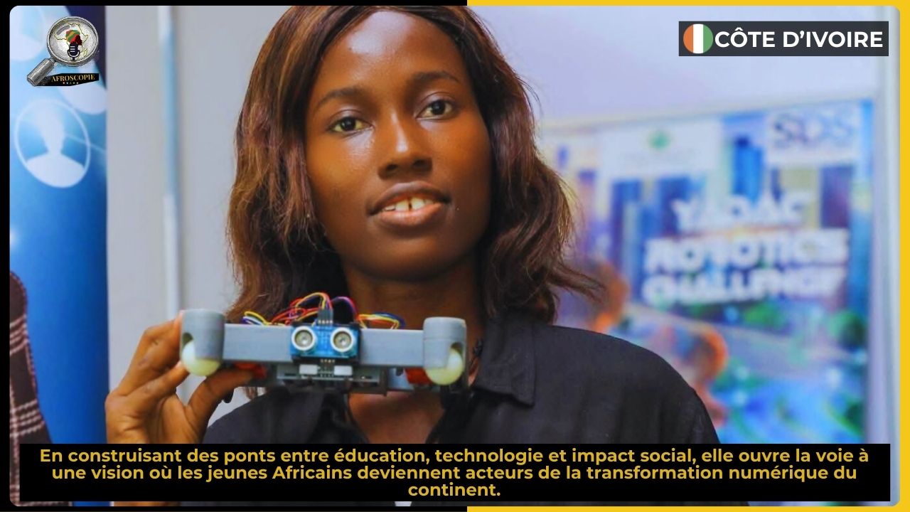 Côte d’Ivoire | Christiana Yapi, la mathématicienne qui démocratise la robotique pour la jeunesse africaine