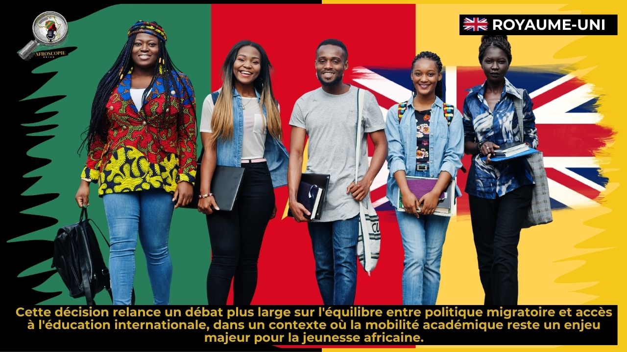 Royaume-Uni | Suspension des visas d’étude pour les Camerounais : une décision qui inquiète la jeunesse