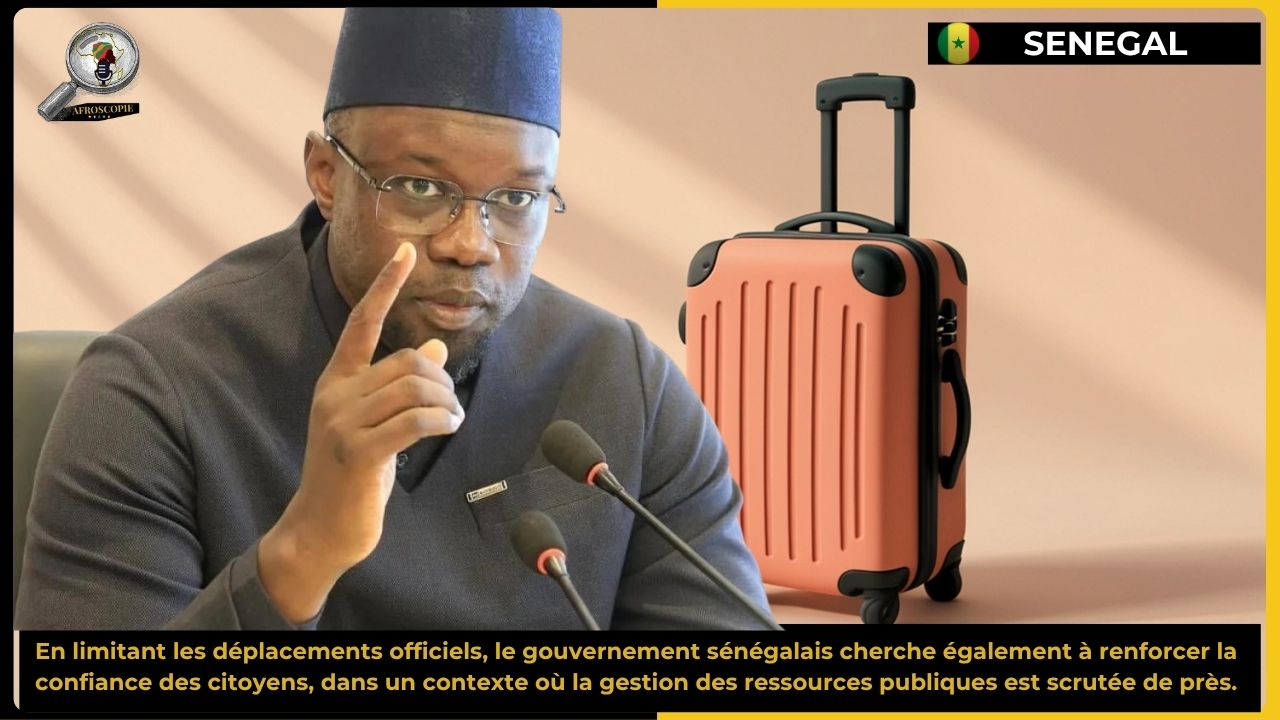 Sénégal : Ousmane Sonko suspend les voyages officiels pour réduire les dépenses de l'État